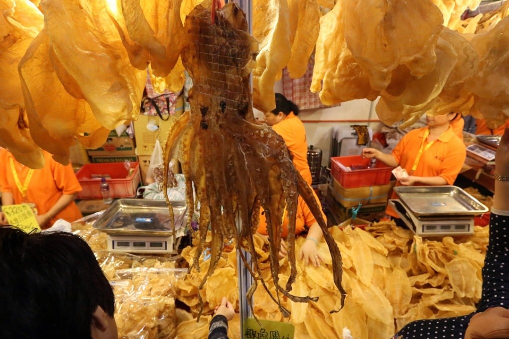The 12th Dried fish is big business in Hong Kong but not all of it on sale is legal. Photo: Felix Wong