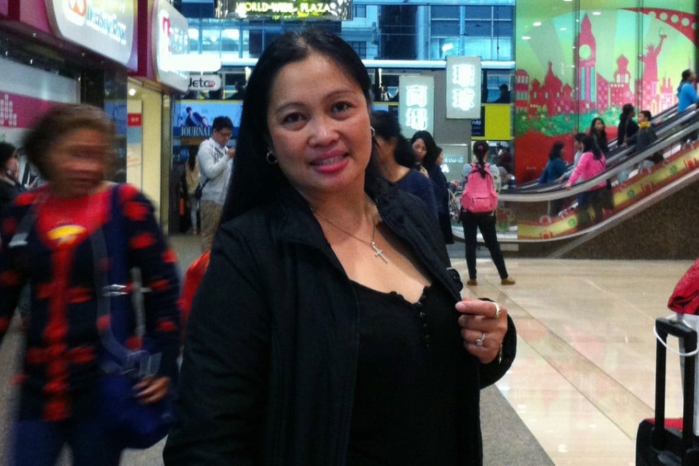 Lapurga stocked up on gifts ahead of her first Christmas in her native Philippines in 15 years. Photo: Raquel Carvalho