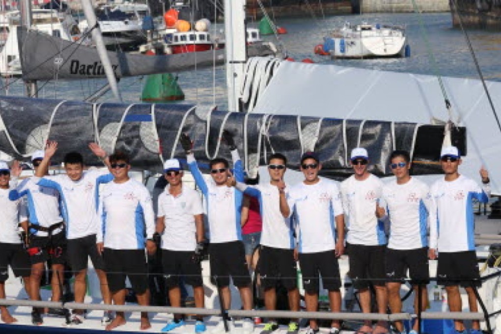 The crew of Shanghai-based Ark323 will make history on Boxing Day in the Sydney to Hobart race. Photos: Unus Alladin