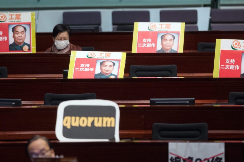 Both sides must try to see past the slogans and placards to understand the good in the other, for the benefit of the people they serve. Photo: EPA