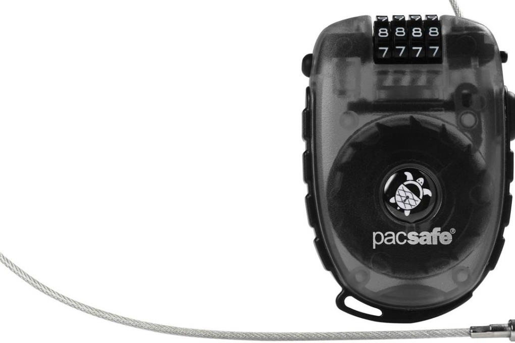 The Pacsafe Retractasafe 250 cable lock