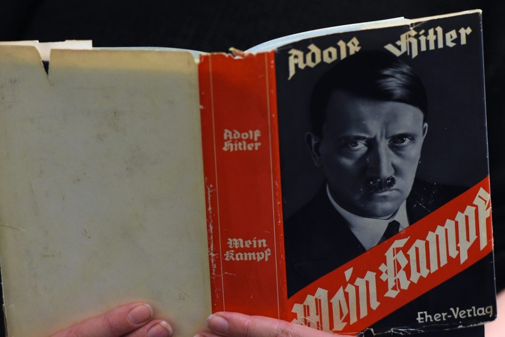German edition of Adolf Hitler's Mein Kampf (My Struggle). Photo: AFP