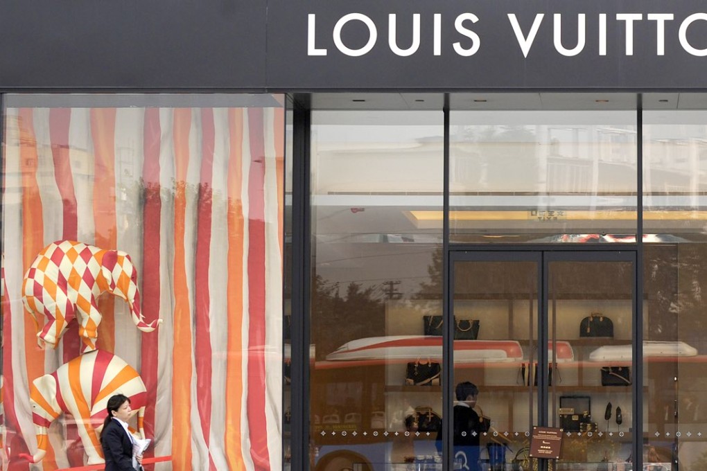 The Louis Vuitton boutique in Chengdu, capital of Sichuan province. Luxury brands began consolidating their presence in China in 2015. Photo: AFP