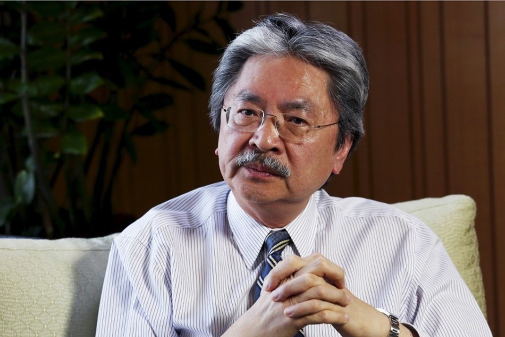 John Tsang said localism can be a “strong and constructive force” that binds Hong Kong society together. Photo: Reuters