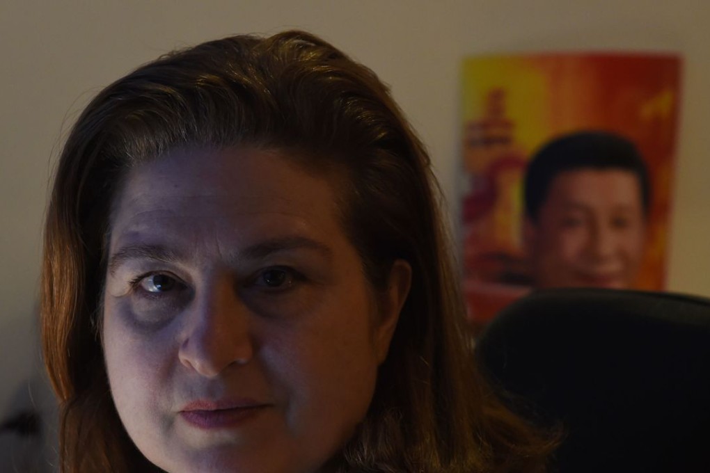 Ursula Gauthier, the Beijing-based correspondent for L’Obs. Photo: AFP