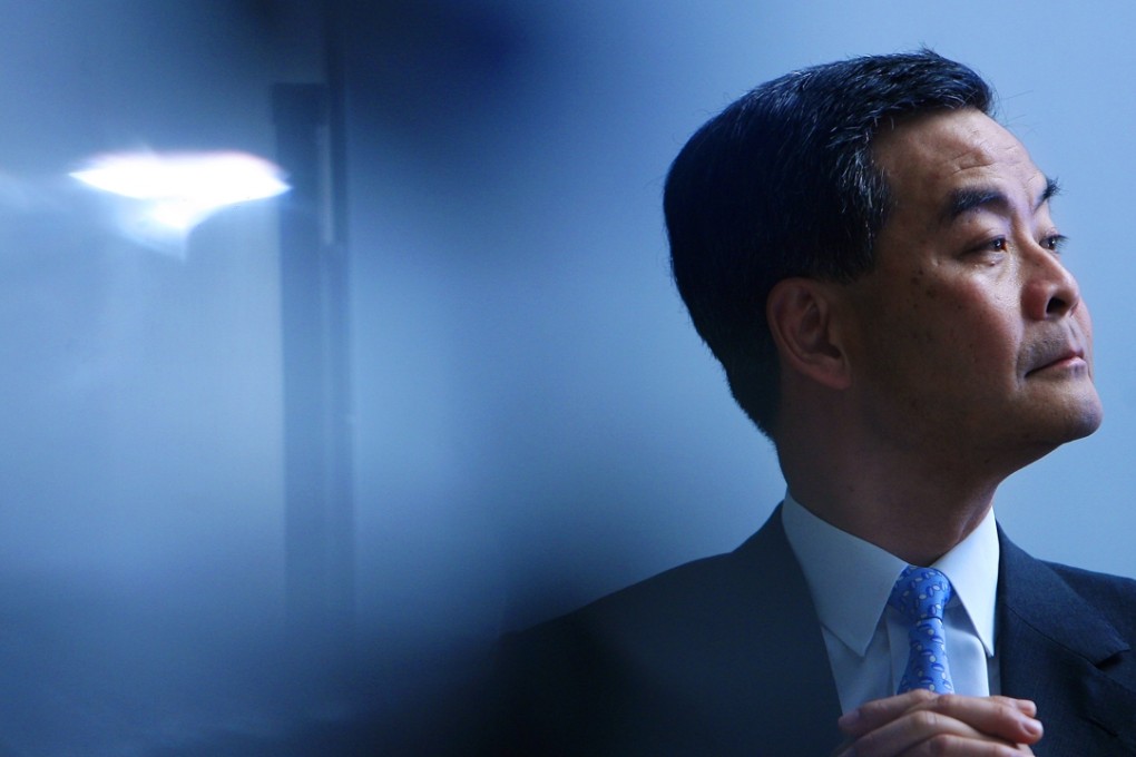 Ahead of his policy address, Chief Executive Leung Chun-ying says he’s all ear. The question is, will he really implement the suggestions? Photo: Sam Tsang