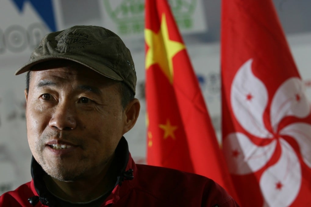 Wang Shi talked of his experience as a top mountaineer during a visit to Hong Kong 10 years ago. Photo: Felix Wong