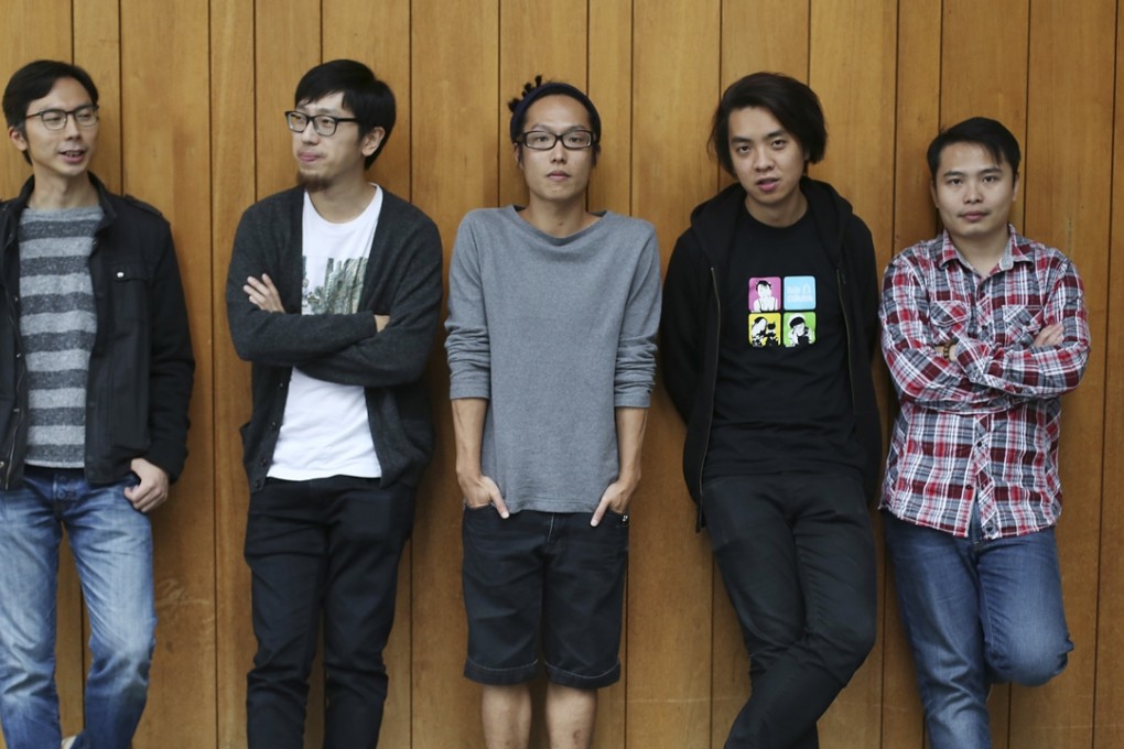 From left: Chow Kwun-wai, Ng Ka-leung, Kwok Zung, Wong Fei-pang and Jevons Au Man-kit. Photo: Nora Tam