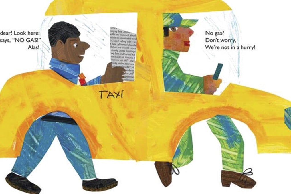 An illustration from The Nonsense Show, Eric Carle’s new book.