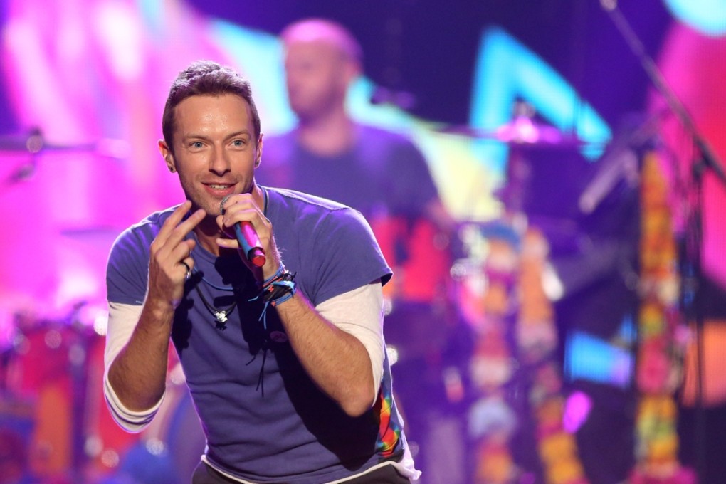 Coldplay frontman Chris Martin. Photo: AP