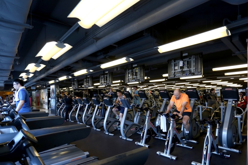 California Fitness operates several gyms in the city, including this one in Causeway Bay. Photo: Jonathan Wong