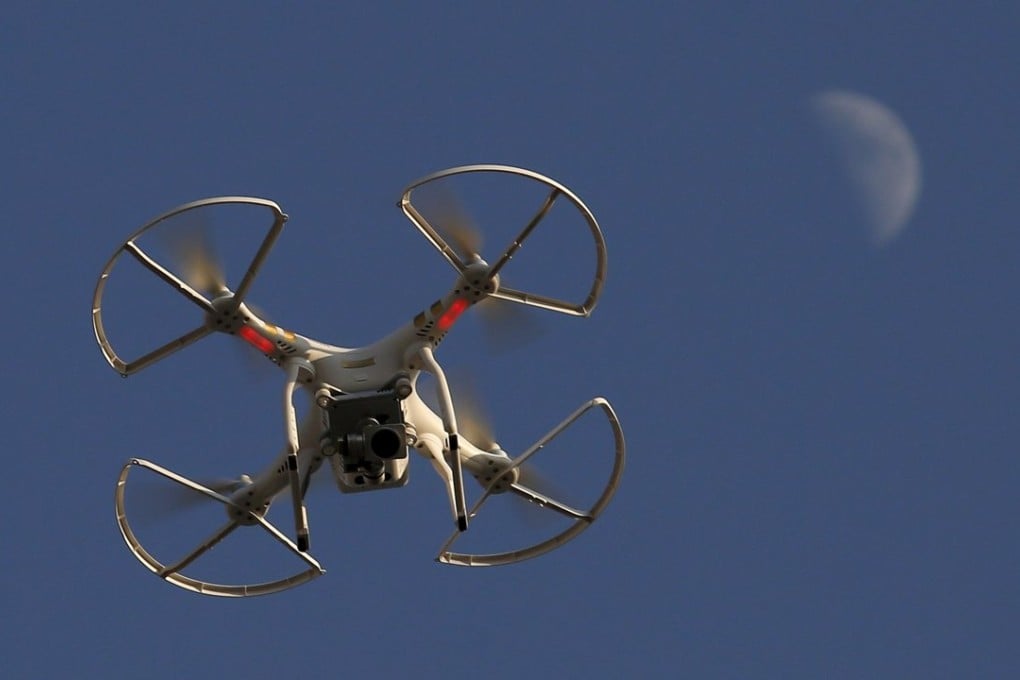 A drone is taken for a flight on December 18, two days before the opening of global market leader DJI's first flagship store in Shenzhen, Guangdong province. Already well established as a world leader in drone manufacturing, China is slowly emerging as a world-class innovator, not just a duplicator of foreign designs. Photo: Reuters