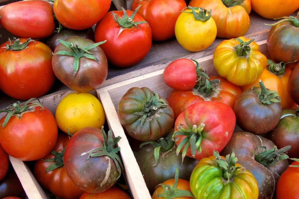 Heirloom and hybrid tomatoes. Photo: AP