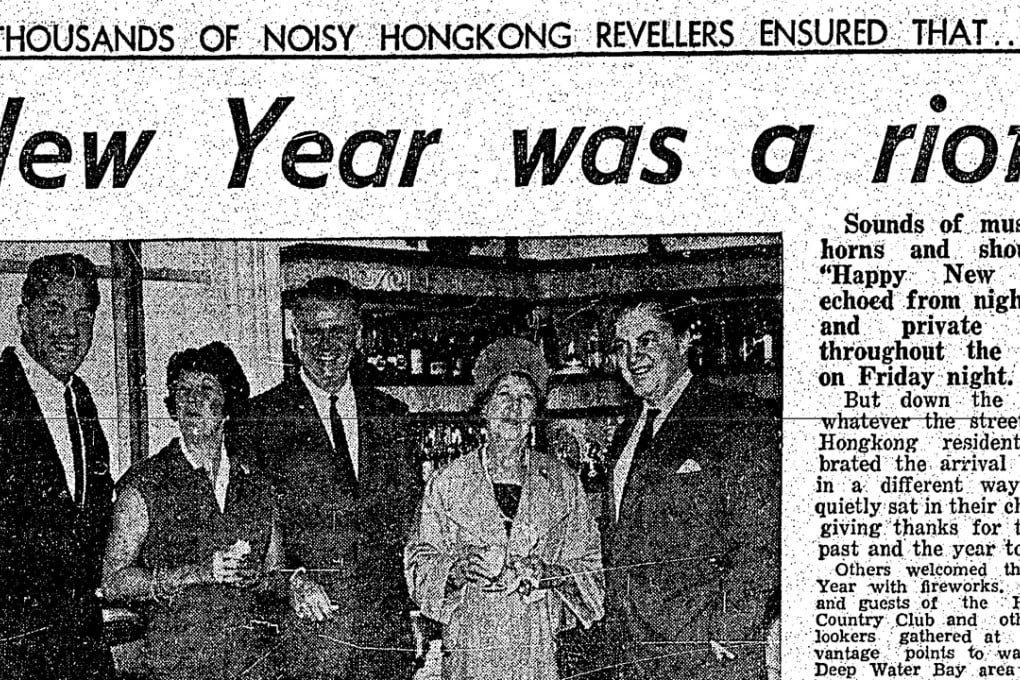 New Year’s Day 50 years ago as reported in the South China Morning Post.