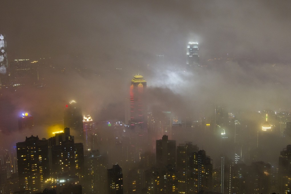 Hong Kong’s central business district as seen from Victoria Peak. Photo: Martin Chan, SCMP