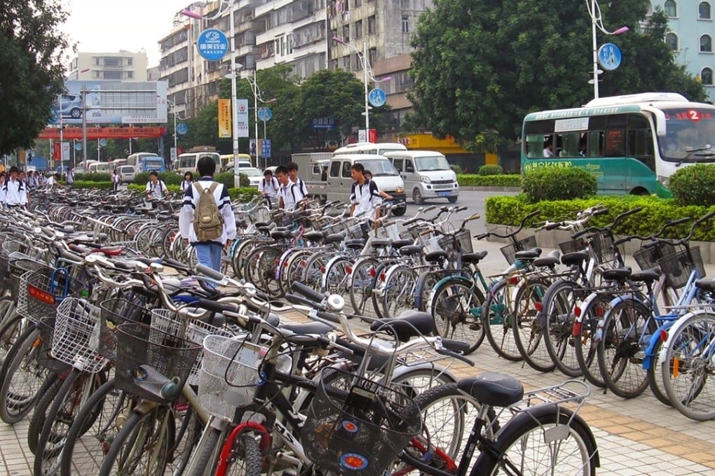 Cyclists in the Chinese capital can now register their machines with the Public Security Bureau. Photo: SCMP Pictures