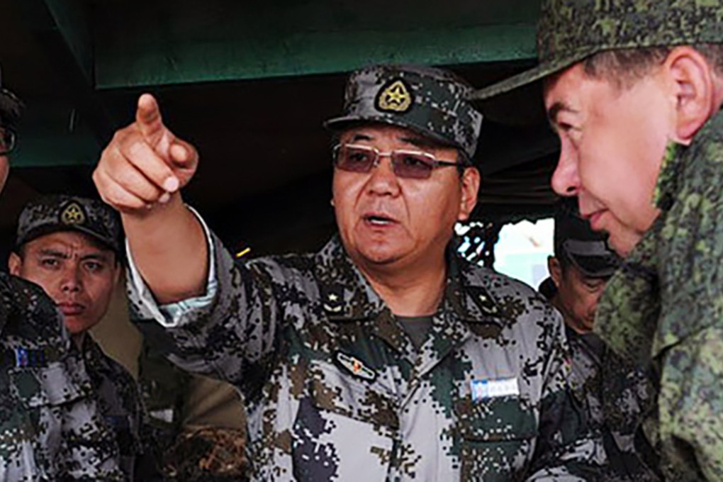 The dismissal of Zhang Yan, centre, was confirmed by the Ministry of Defence. Photo: SCMP Pictures