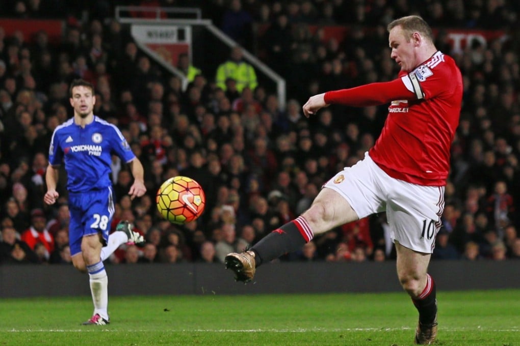 A misfiring Wayne Rooney sums up Manchester United’s woes in front of goal. Photos: Reuters