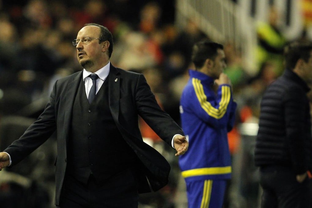 Real Madrid coach Rafa Benitez believes the criticism of his side’s hard-fought draw with Valencia is unfounded. Photo: AFP