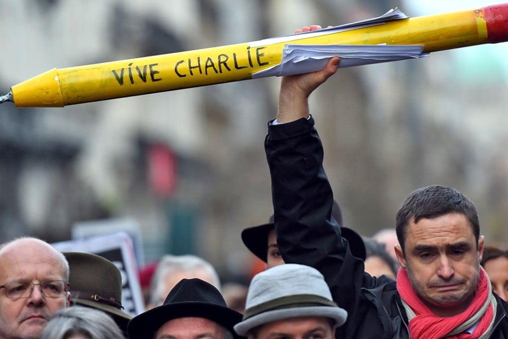 File photo from January 2015 shows people marching in Brussels in tribute to the 17 victims of the three-day killing spree in Paris, France that started with the massacre of Charlie Hebdo and ended with the assault against the Hyper Cacher market. Photo: AFP