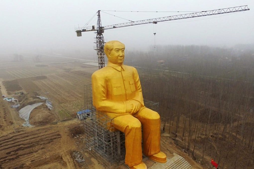 The statue in Henan province. Photo: SCMP Pictures
