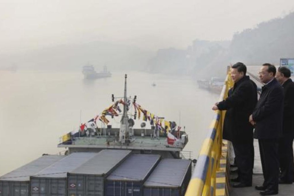 China’s President Xi Jinping visits Chongqing in his first ­domestic trip this year. File Photo