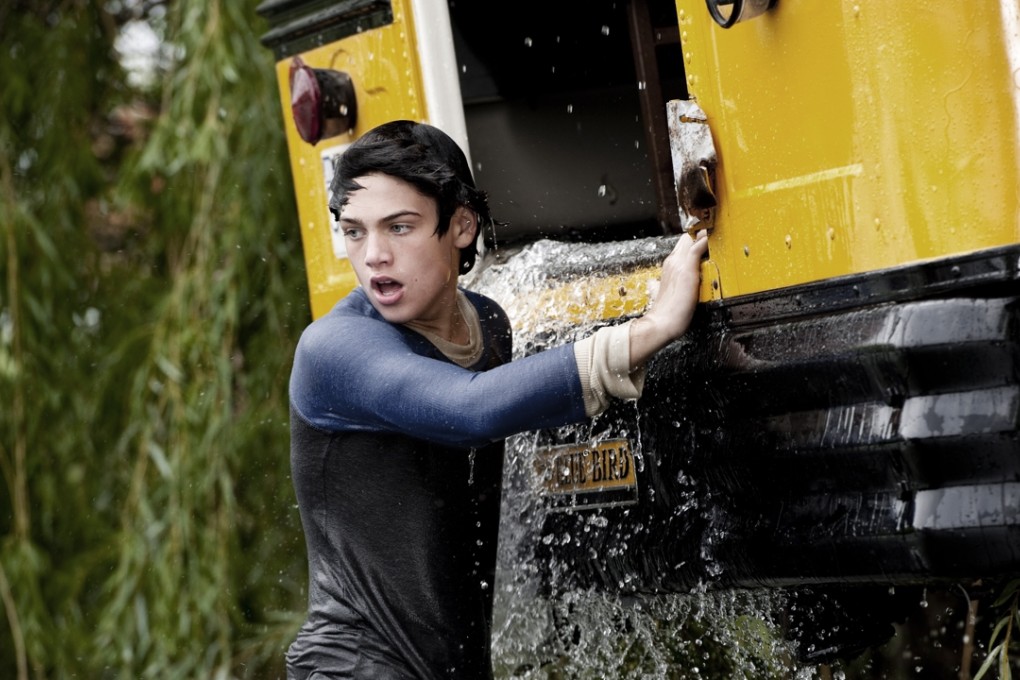 Dylan Sprayberry as the 13-year-old Clark Kent in Man of Steel, an action adventure movie by Warner Bros Pictures and Legendary Pictures. Photo: Warner Bros Entertainment