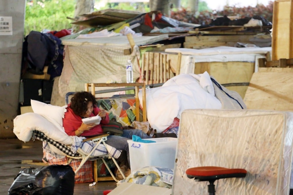 There are far more homeless people in Hong Kong these days as rents soar even for poor housing. Photo: Felix Wong
