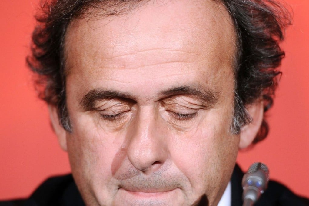 Uefa president Michel Platini has officially ended his candidacy for the post of Fifa president choosing instead to concentrate on clearing his name of misconduct allegations. Photo: AFP