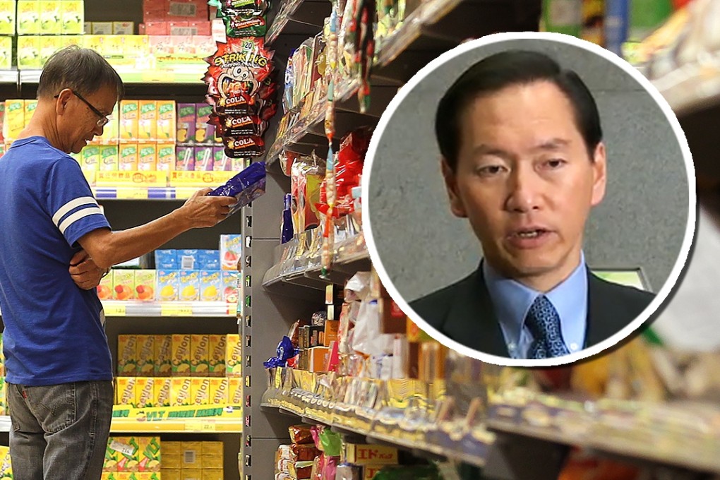 Bernard Chan (inset) is proposing a voluntary approach on salt and sugar levels. Photo: SCMP Pictures
