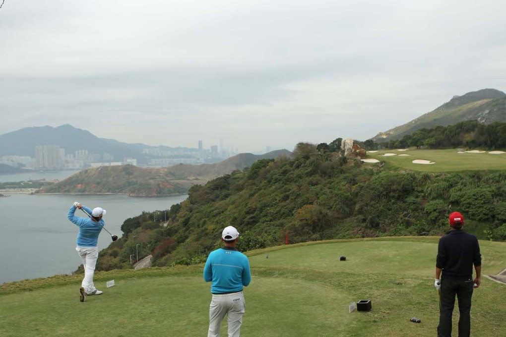 Australian Scott Barr has moved into a commanding three-shot lead on day two at the Ageas HKPGA Championship. Photos: Daniel Wong