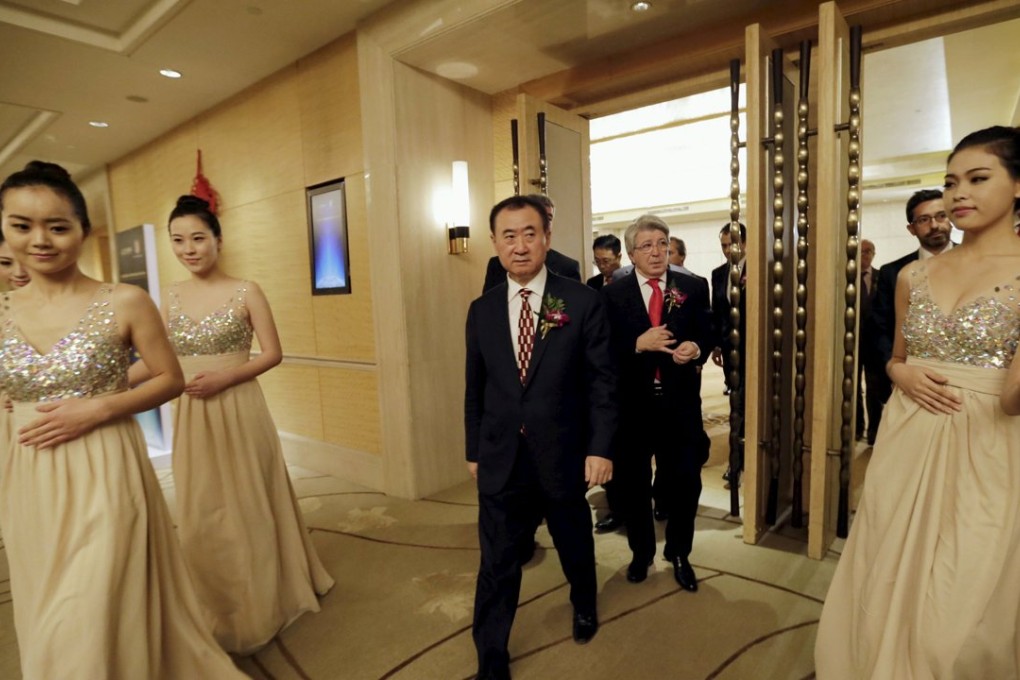 Dalian Wanda Group chairman Wang Jianlin in mainland China’s richest man. Photo: Reuters