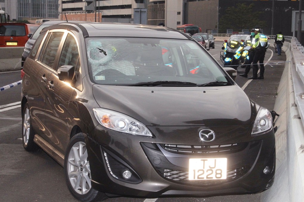 The incident took place at about 6.50am on Tuesday along Cheung Sha Wan road. Photo: SCMP Pictures