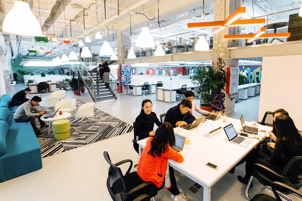 UR Work’s flagship project in Beijing has attracted 98 companies. Photo: SCMP Picture