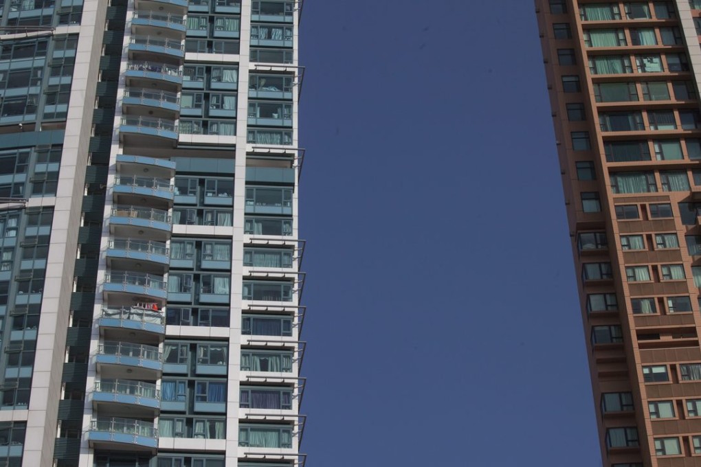High-rise residential developments in West Kowloon. Photo: EPA