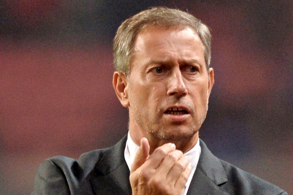 China's football authorities terminated the contract of Frenchman Alain Perrin as national coach last week. Photo: AFP