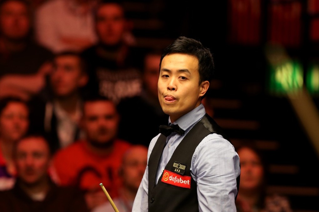 Hong Kong’s Marco Fu was feeling the affects of a virus during his 0-6 whitewash against Australia’s Neil Robertson. Photos: Xinhua