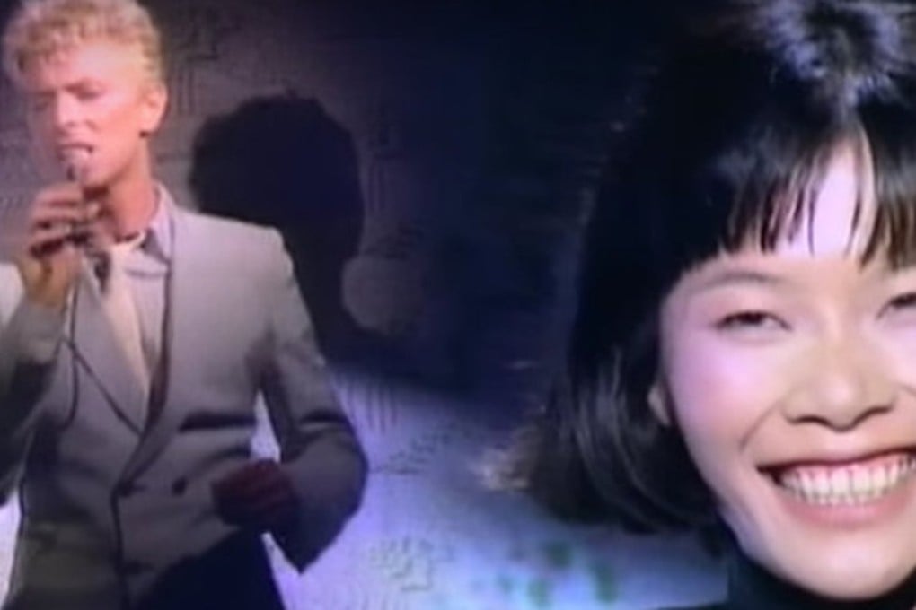 Geeling Ching and David Bowie in the China Girl video.