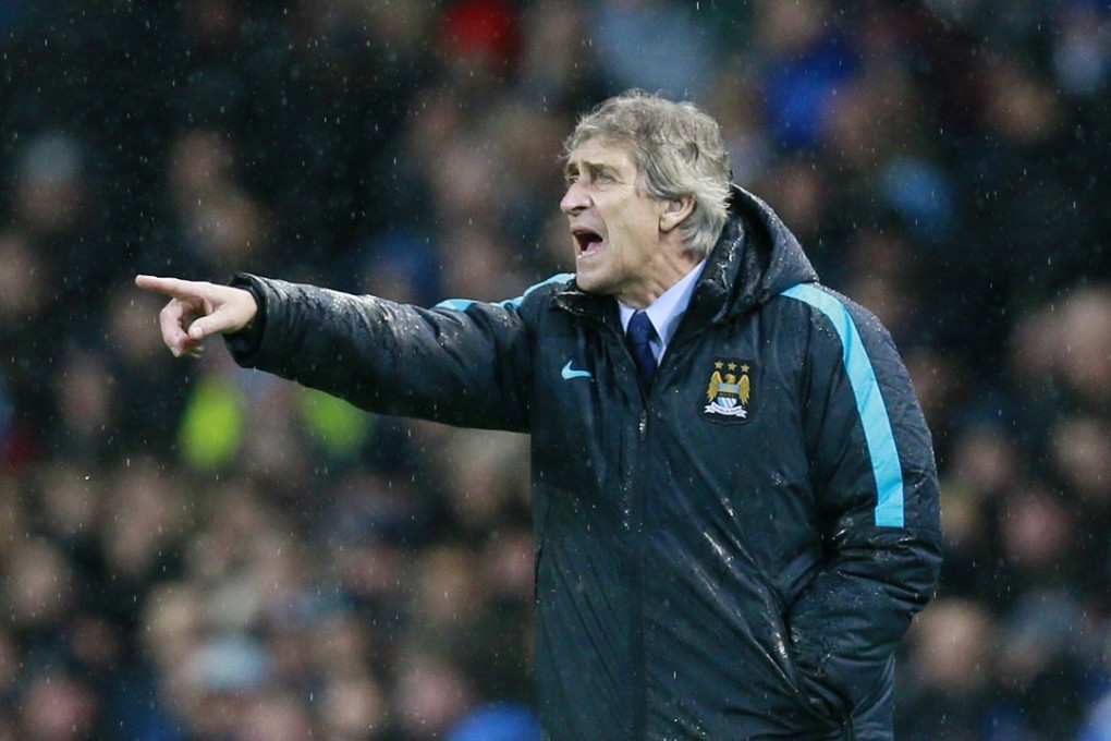 Manchester City manager Manuel Pellegrini is unhappy about a late decision to not award his team a penalty that could have avoided City’s first home draw of the campaign. Photo: Reuters