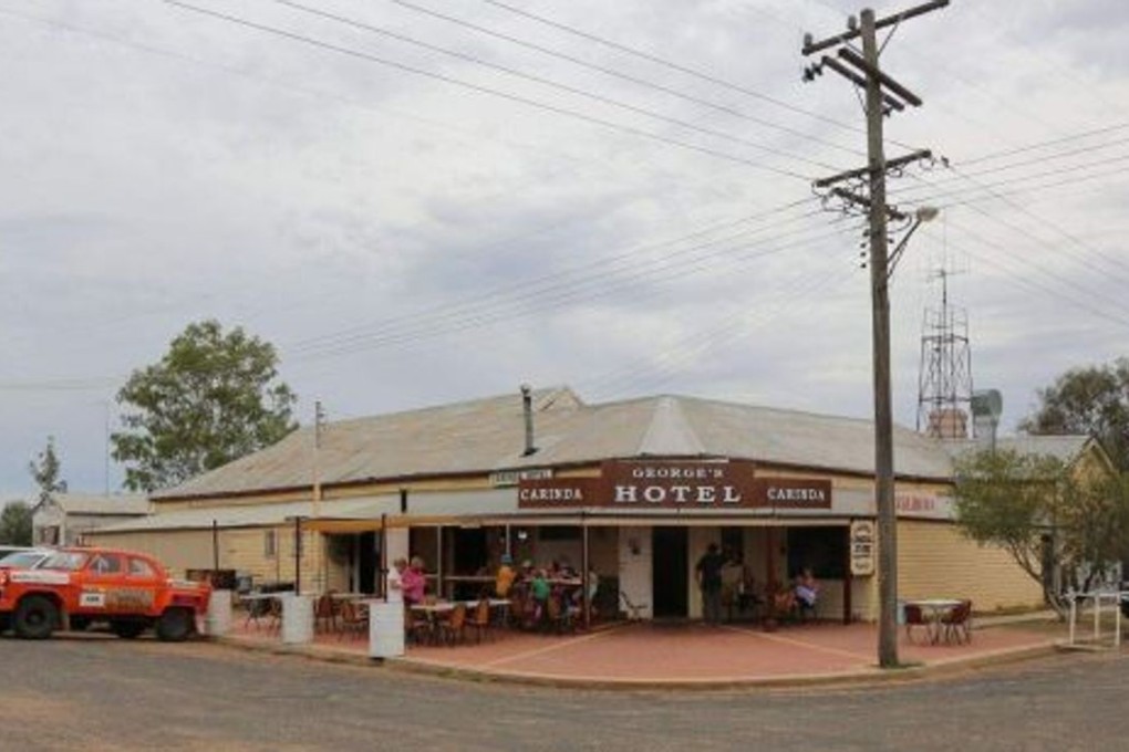 The pub in Carinda, New South Wales. Bowie turned up there without warning in 1983 to shoot the Let’s Dance video.