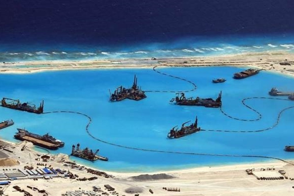 China has launched massive construction projects on some islands and reefs in disputed waters of the South China Sea, but these remote outposts are unsustainable unless the country finds a reliable way to supply them with large amounts of fresh water. Credit: The Armed Forces of the Philippines