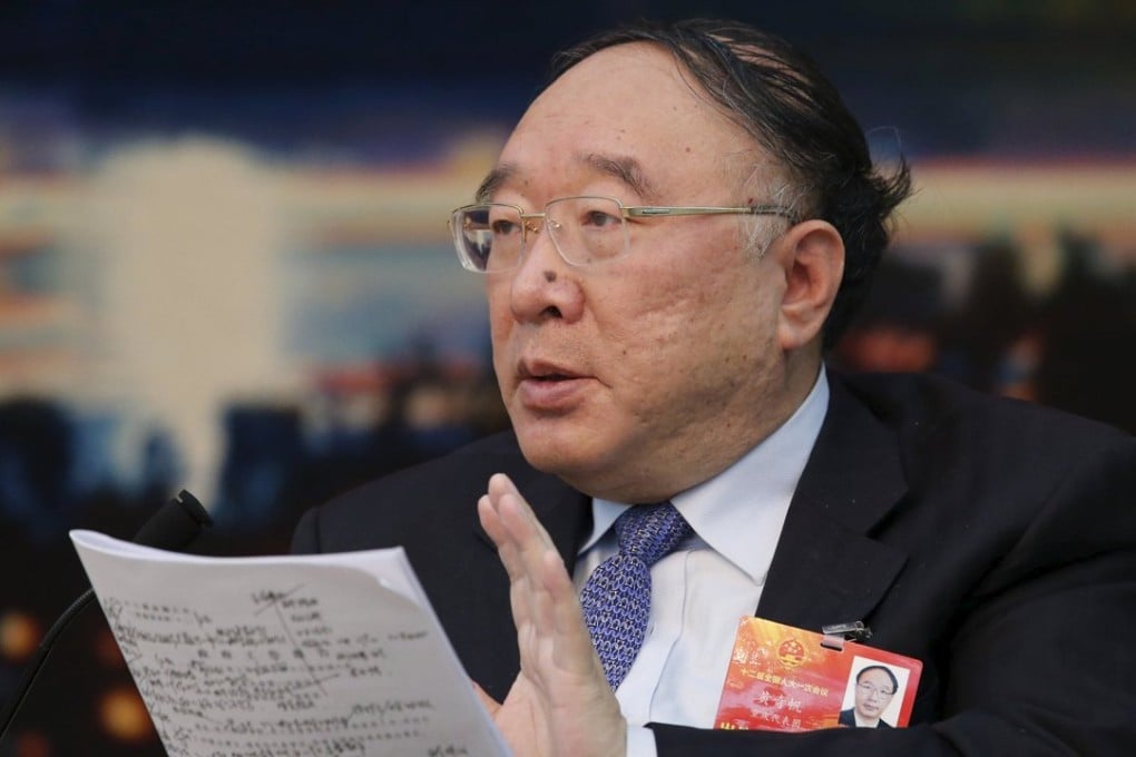 Chongqing Mayor Huang Qifan at the Great Hall of the People in Beijing in 2013. Photo: Reuters