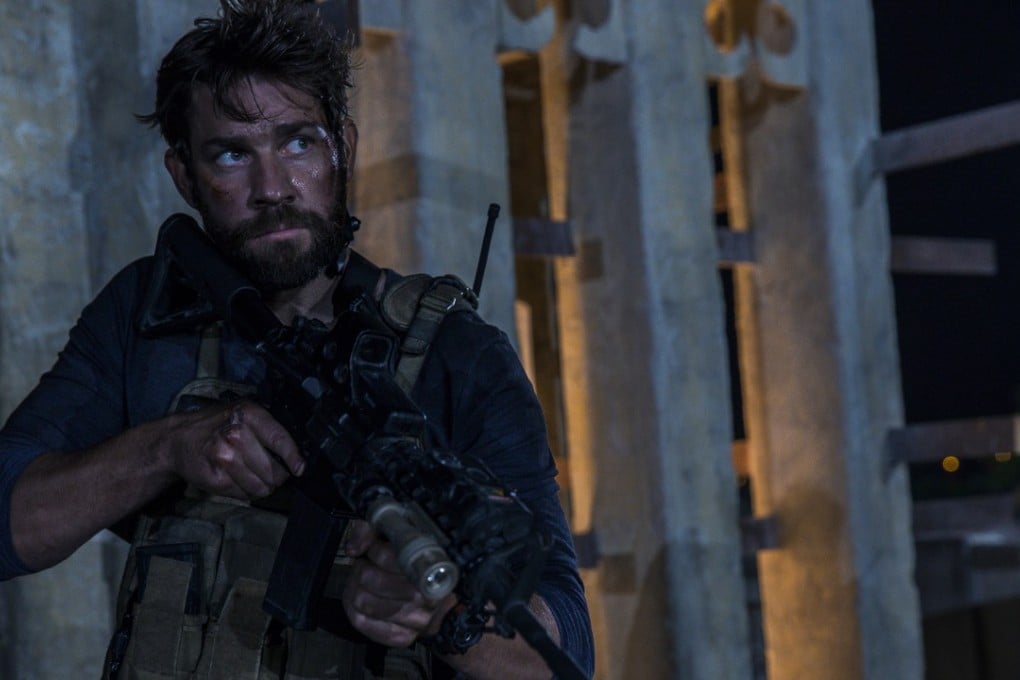 John Krasinski plays Jack Silva in 13 Hours: The Secret Soldiers of Benghazi. Photo: Christian Black