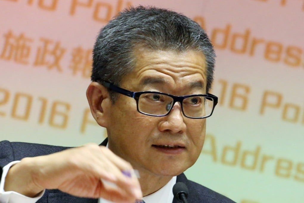 Paul Chan said rehousing villagers on brownfield sites was just one of the issues that had to be tackled. Photo: Felix Wong