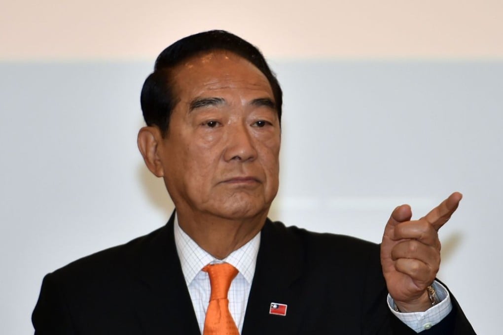 James Soong has often split the vote among parties that are sympathetic with Beijing. Photo: AFP