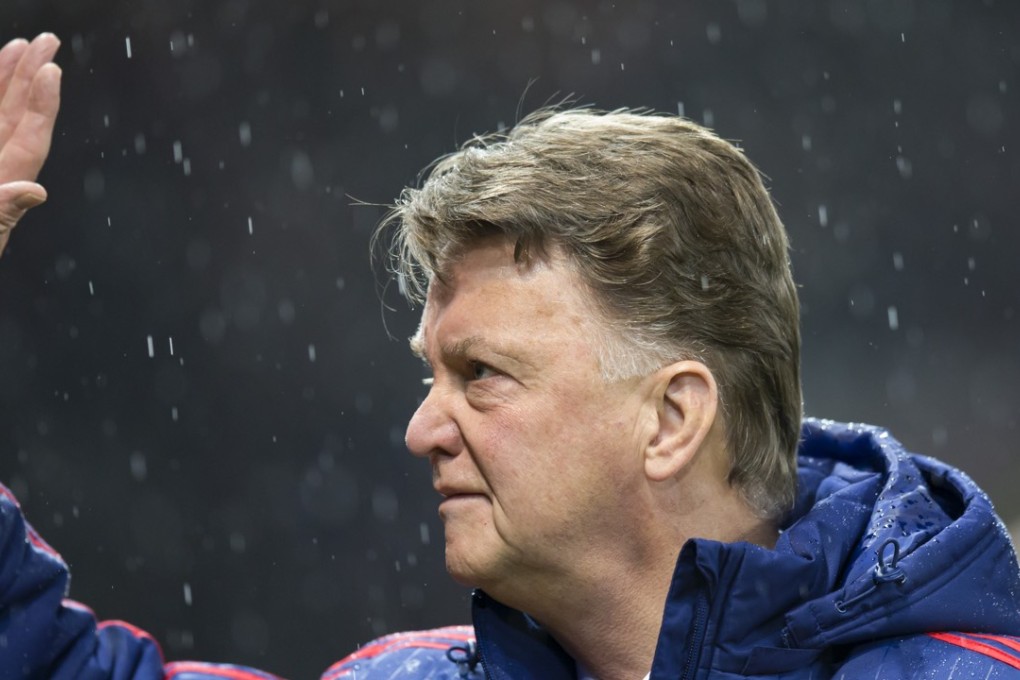 Louis van Gaal wants his players to keep their cool. Photo: AP
