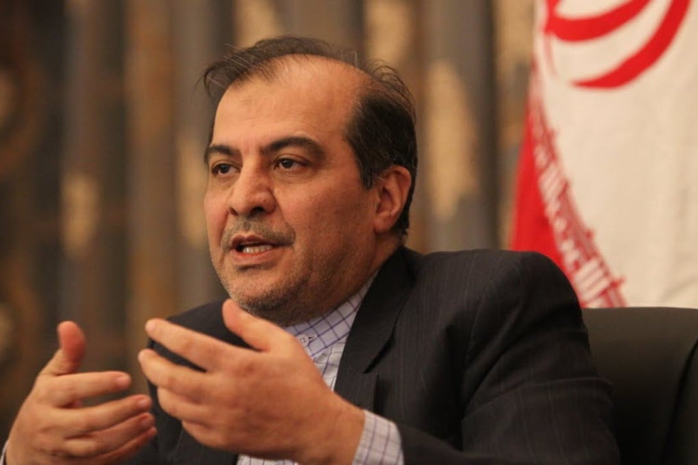 Iran’s Ambassador to China Ali Asghar Khaji speaks at a press conference at the embassy in Beijing on January 15. Photo: Simon Song