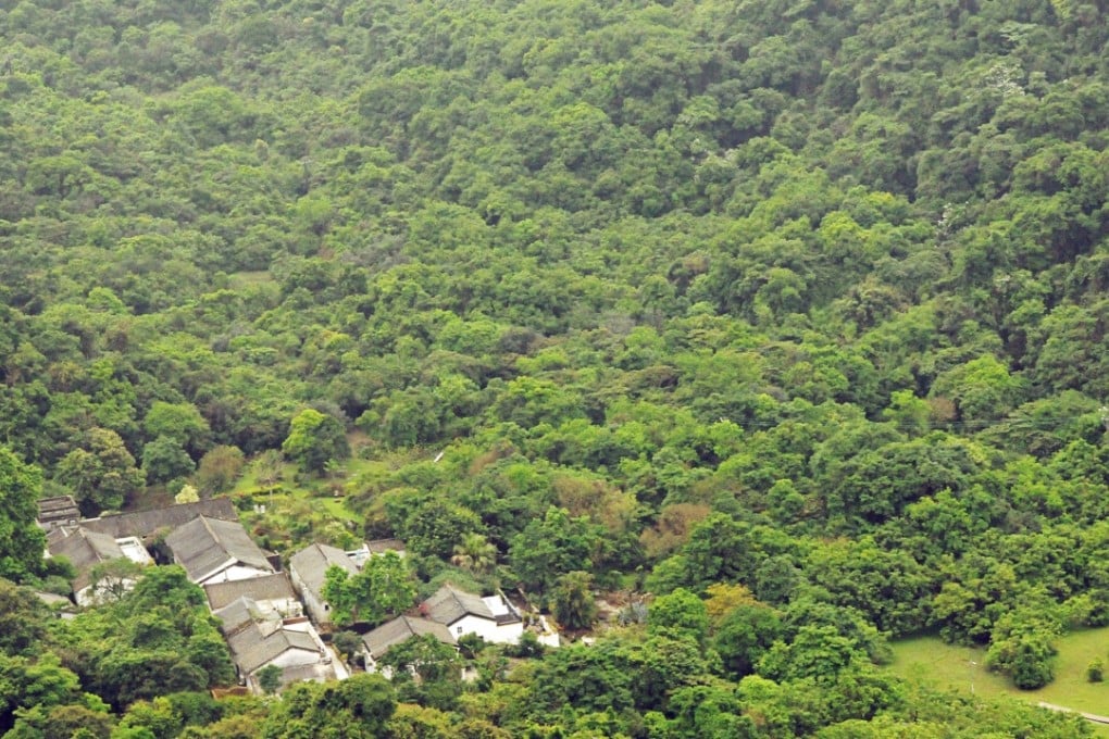 Hakka-style village houses nestle in the enclave of Pak Sha O in Sai Kung. Photo: SCMP Pictures