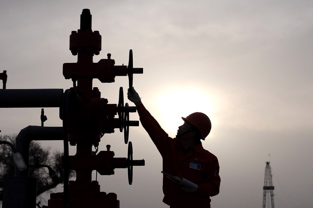 China’s dominant offshore oil and gas producer has set an oil and gas output target of 470 million to 485 million barrels of oil equivalent (boe) for this year, two to five per cent lower than last year’s estimated realised output. Photo: AP