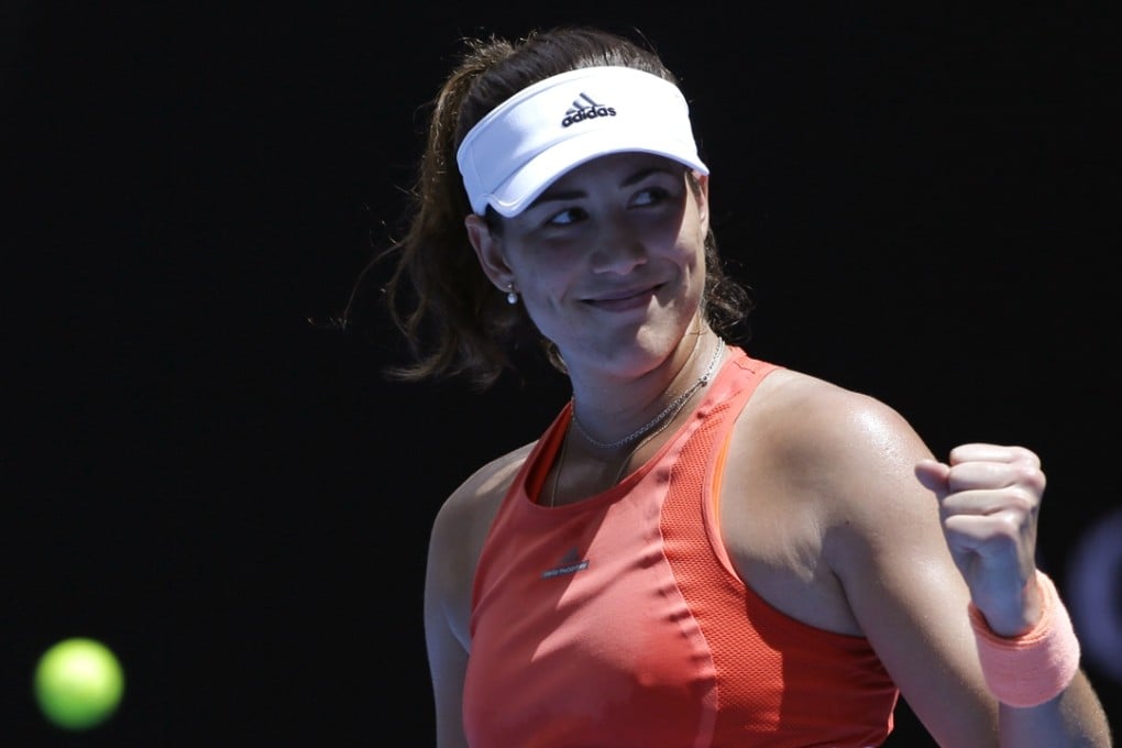 Garbine Muguruza is gunning for Serena Williams after blowing away her first round opponent. Photo: AP